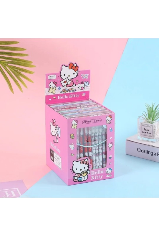 HelloKitty Tükenmez Kalem Seti 4'lü Set