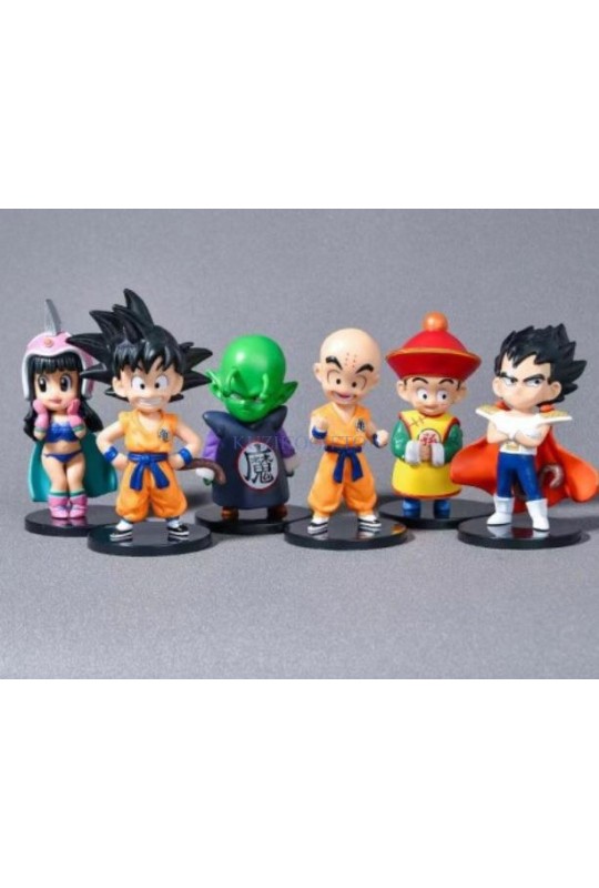 Dragon Ball 6'lı Anime Figür Seti 10-11 cm