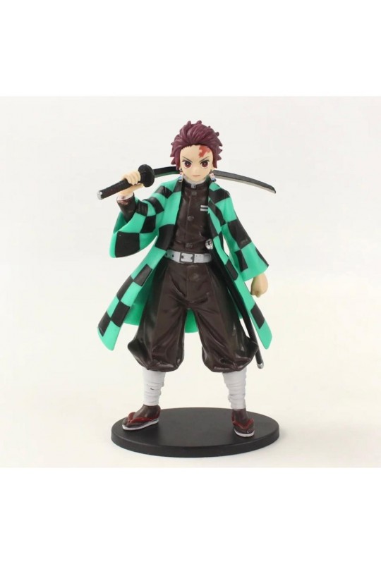 Demon Slayer Tanjiro Ayakta Büyük Boy Anime Figür